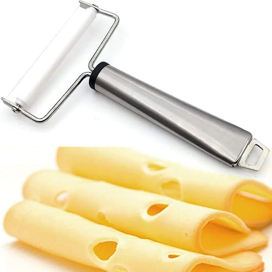 Silver Heavy Duty Stainless Steel Cheese Slicer
