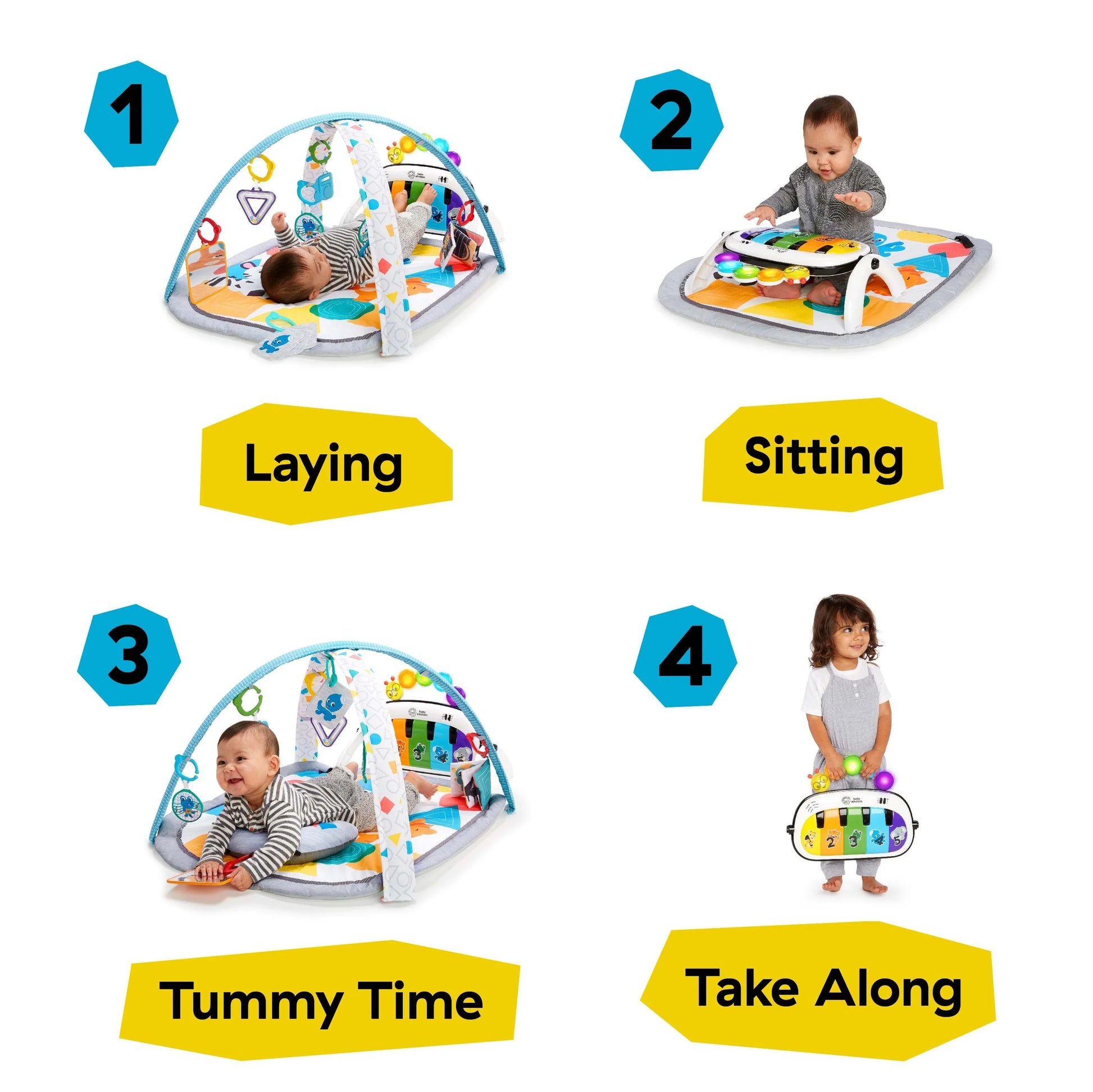 Kids2 - Be 4in2 Discovery Gym - Kickin Tunes