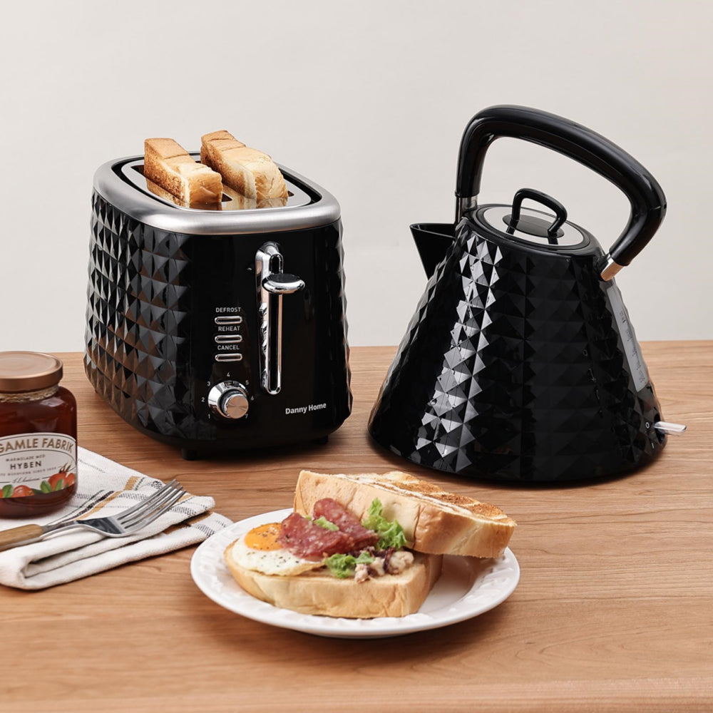 Danny Home Seattle Black Kettle 1.5L