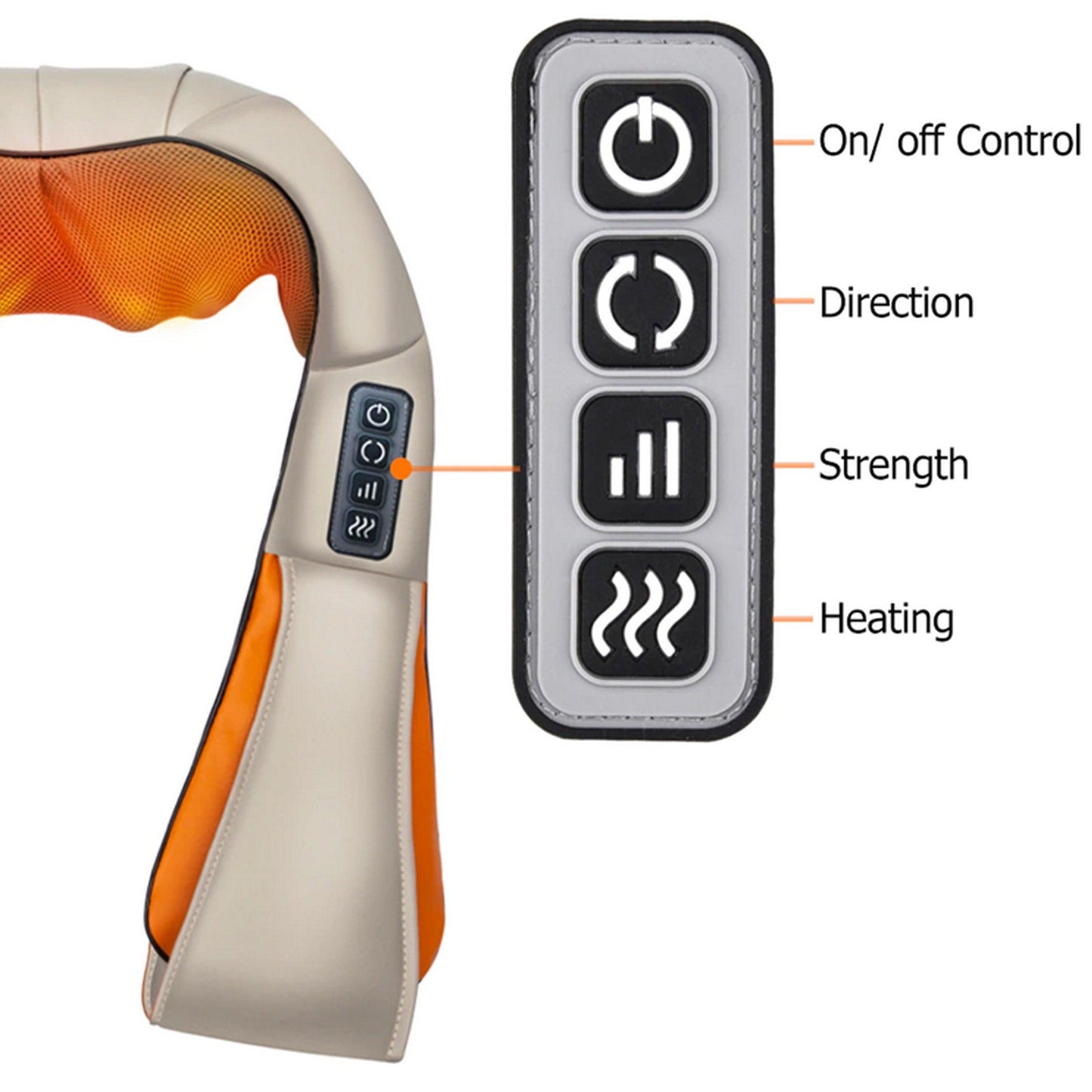 Neck and Back Massager