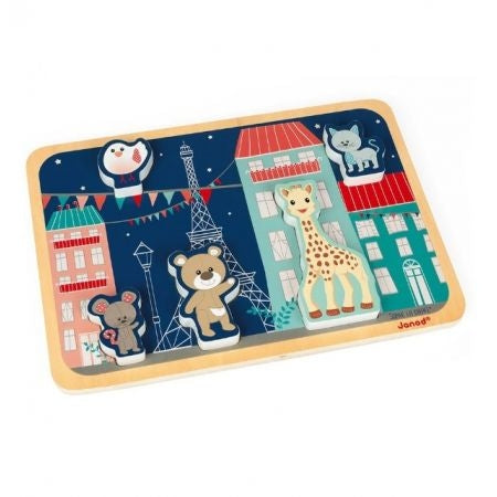Janod - Sophie La Girrafe - Chunky Puzzle