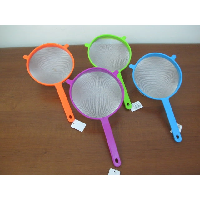 Colorful aluminum mesh strainer 20 cm