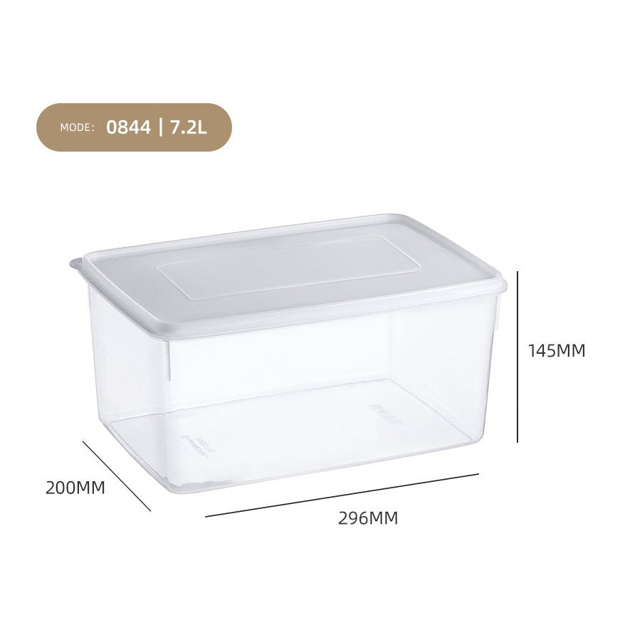 Clear Hermetic Food Preservation Box 7.2 lt
