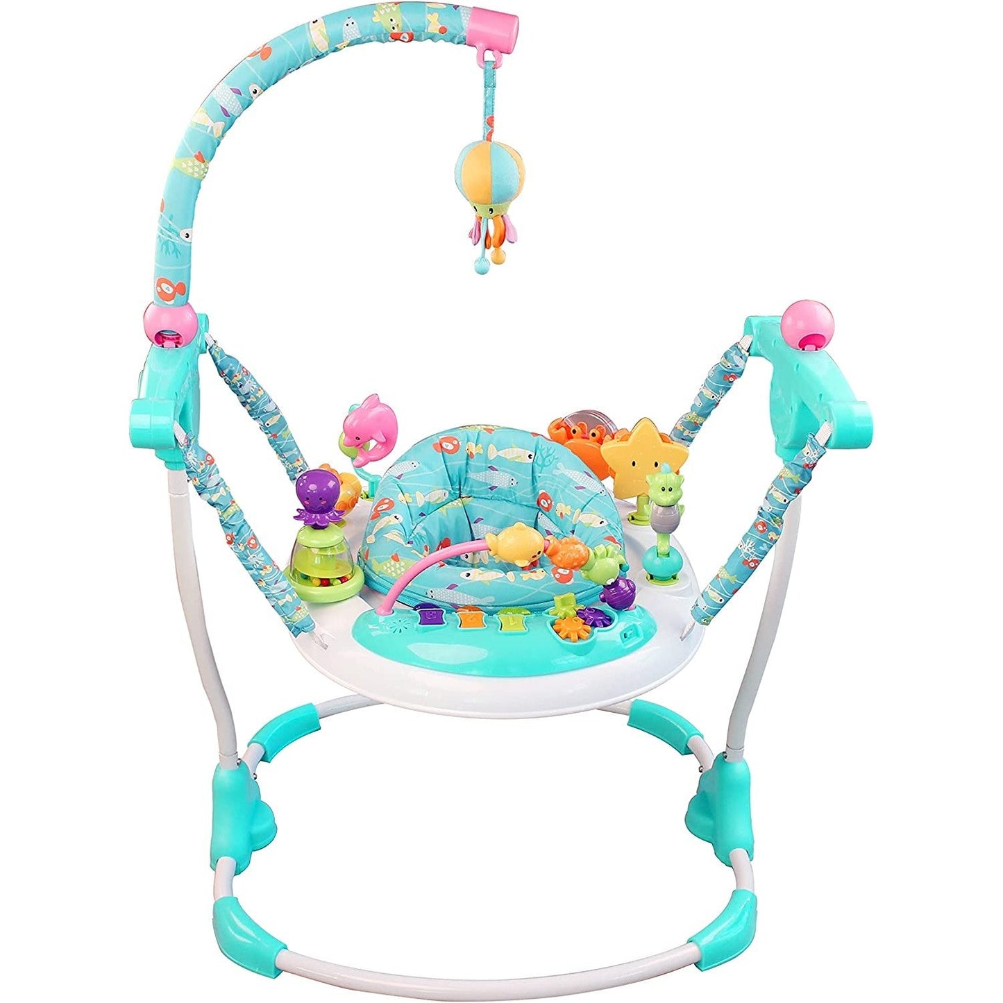 Spuddies Oasis Activity Center Jumper With Toys