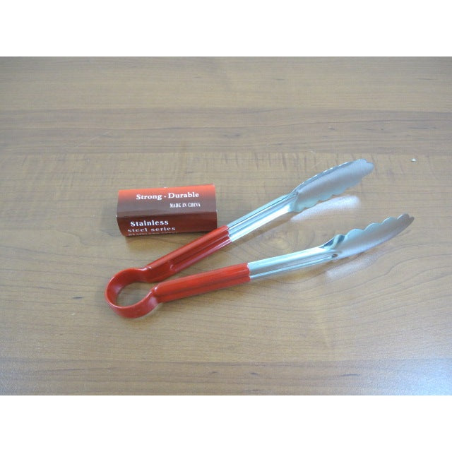 Stainless utility tong 23 cm