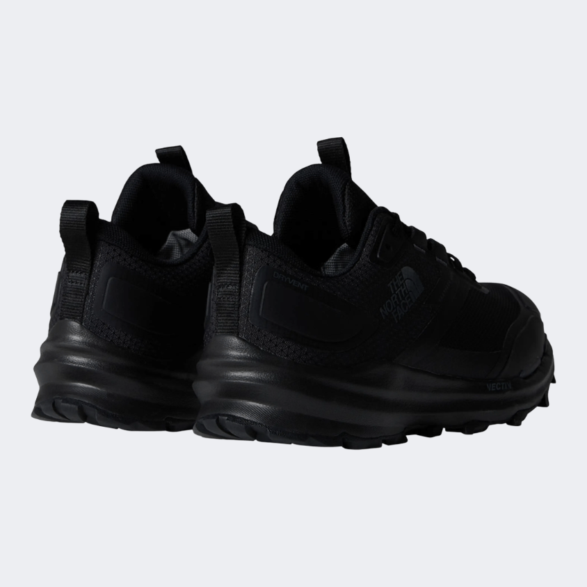 The North Face Vectiv Fastpack Light Waterproof Women Hiking Shoes Black/Antracite Grey - Medaid International