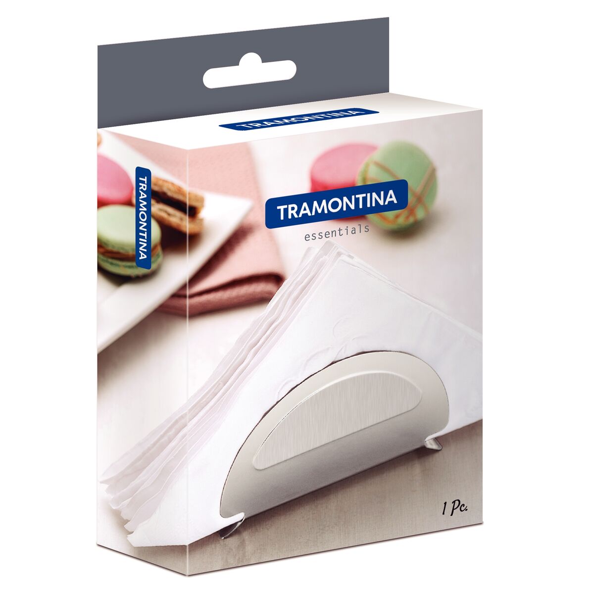 Tramontina cosmos stainless steel napkin holder