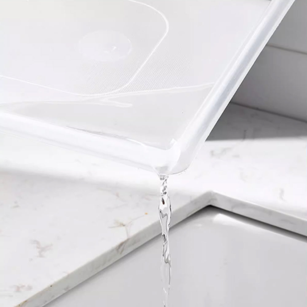 65-cm Aluminum Large 3-Layer Dish Rack
