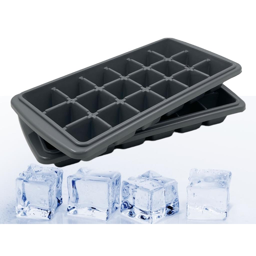 Set of 2 Ice Cube Trays - Square Model