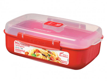 Sistema microwave rectangular 1.25L