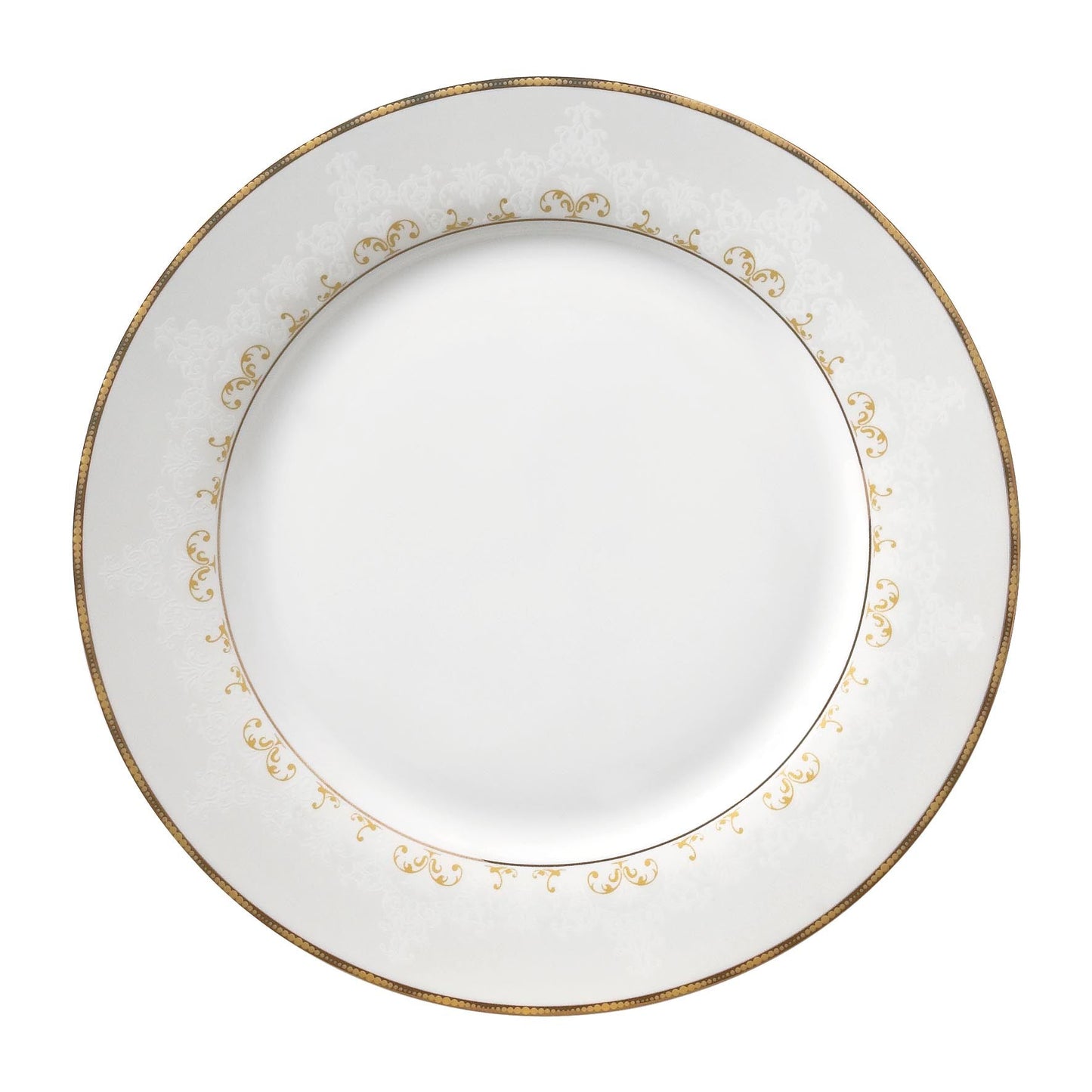 Symphony gold design dessert plate Ø:20cm