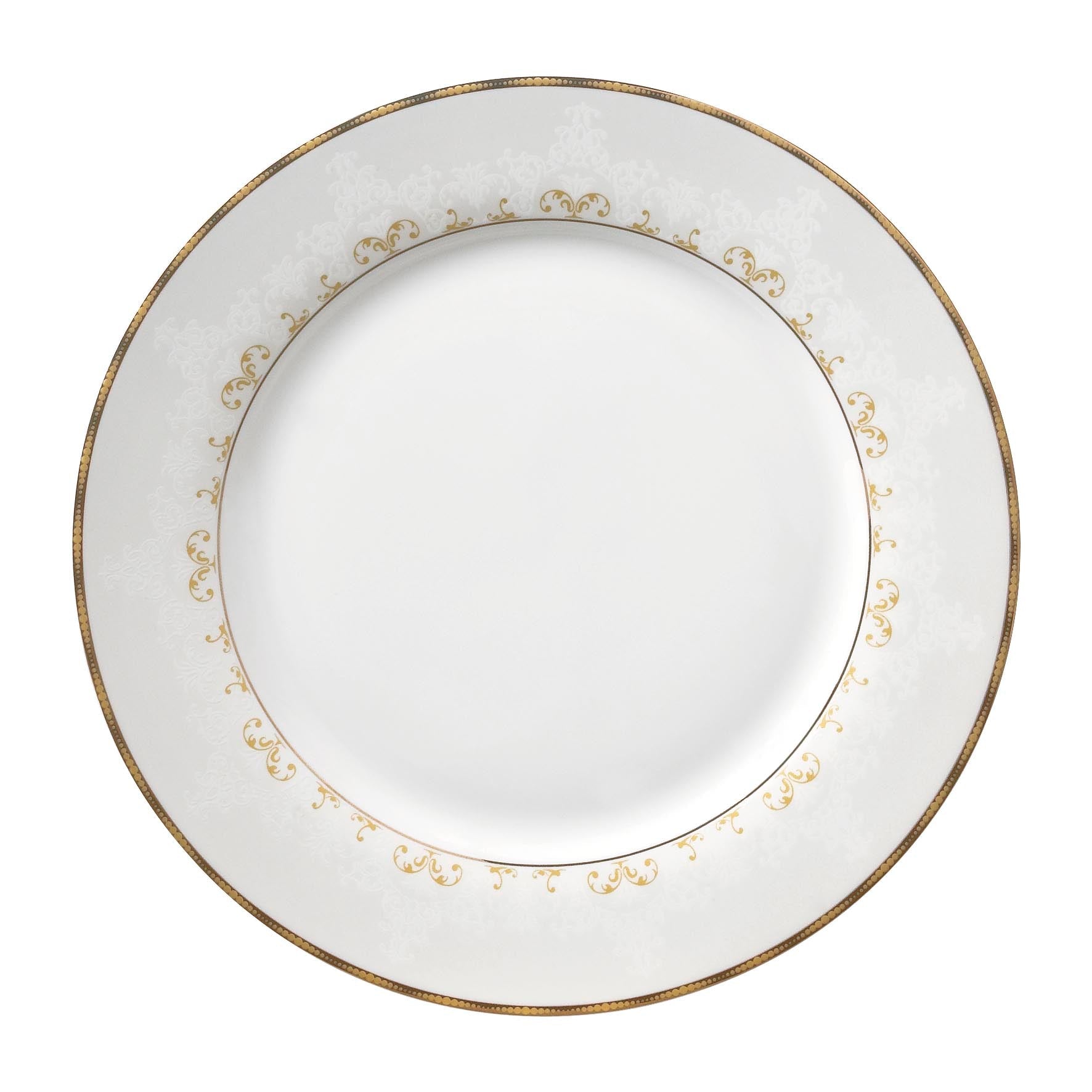 Symphony gold design dessert plate Ø:20cm