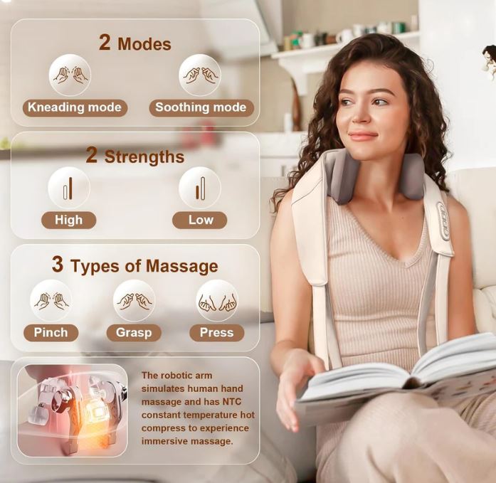 Electric Body Massager with Heating