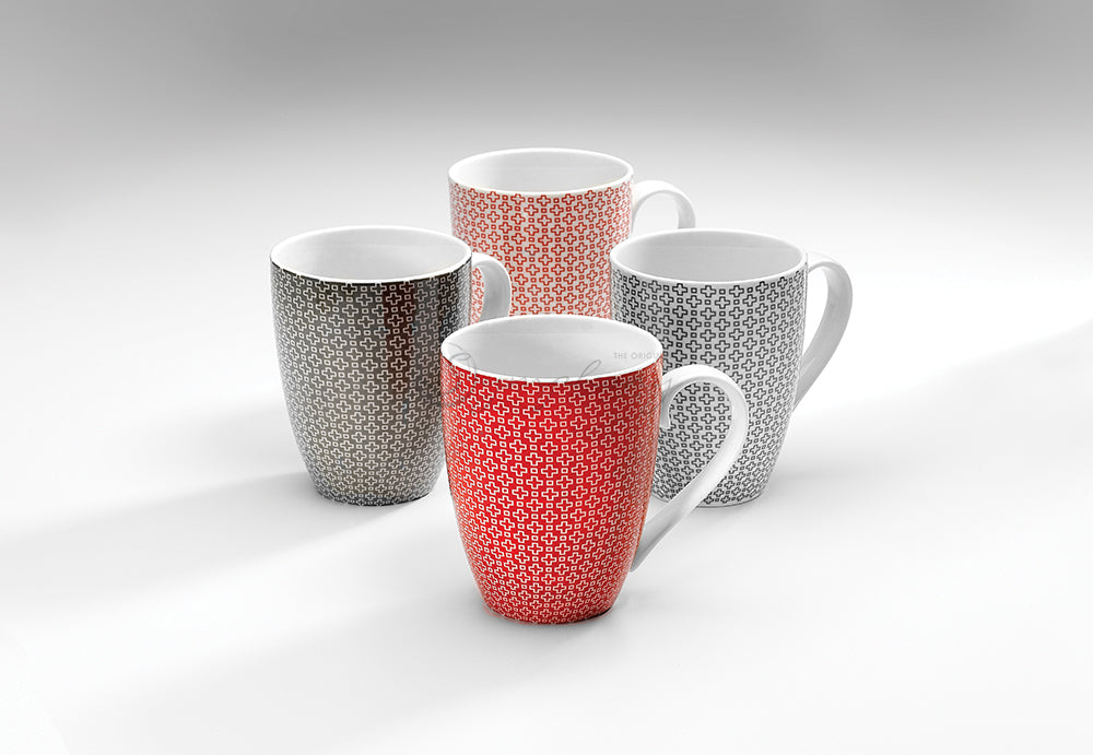 Symphony criss cross set of 4 - 30cl