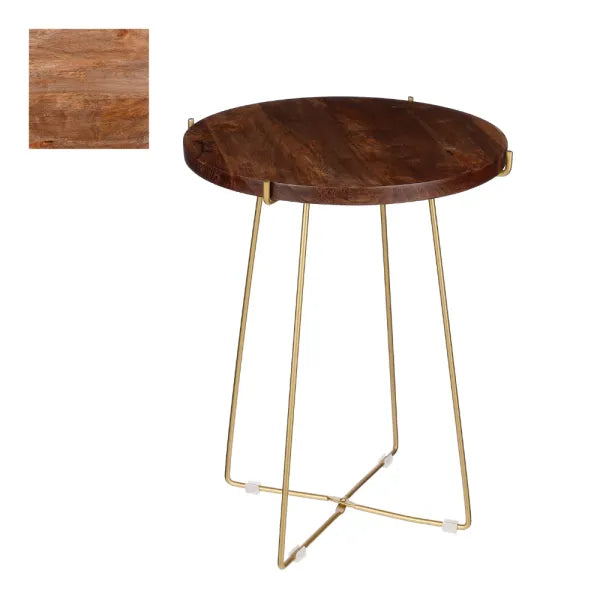 Kuno Decorations – Alec Side Table – Brown
