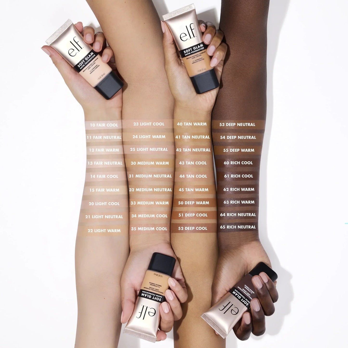 Elf Soft Glam Satin Foundation, 11 fair neutral 30ml
