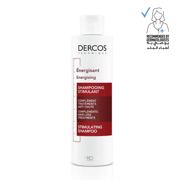 Vichy Dercos Energy + Stimulating and Anti Hair Loss Shampoo with Aminexil 200ml