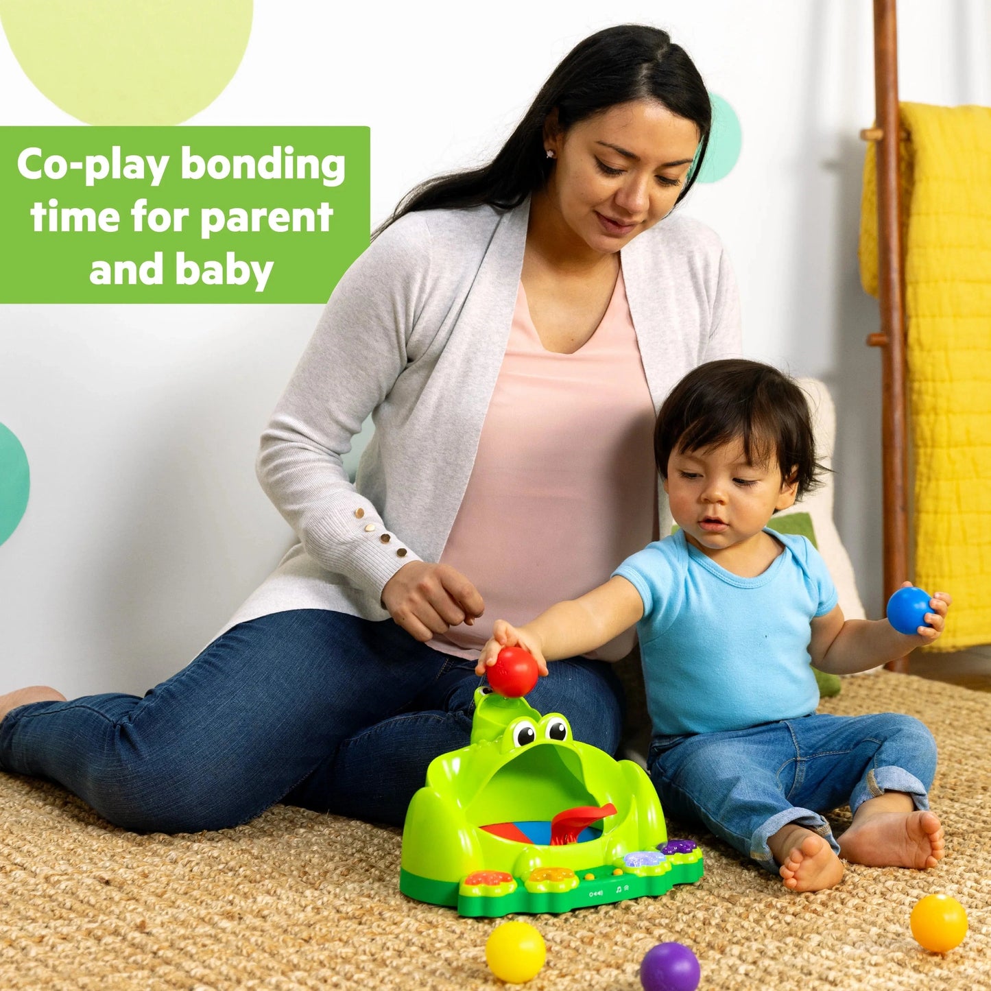 Kids2 - Bs Hab Poppin Frog Ball - Play