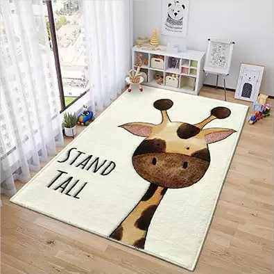 Miila - Baby Cashmere Rug 120x160 - Giraffe Nursery Decor