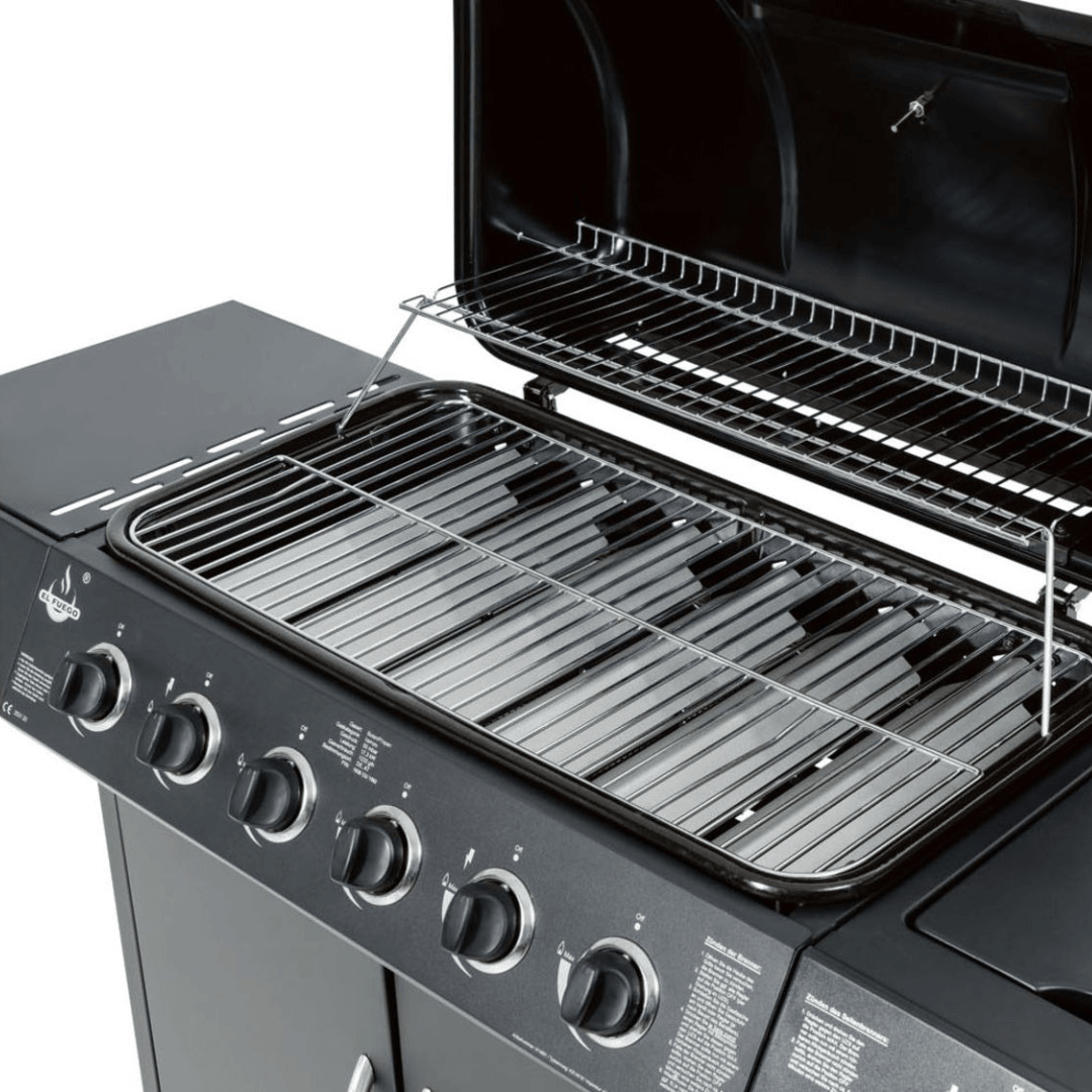 El Fuego Gas Barbecue "Dayton 6Plus1", 7 Burners