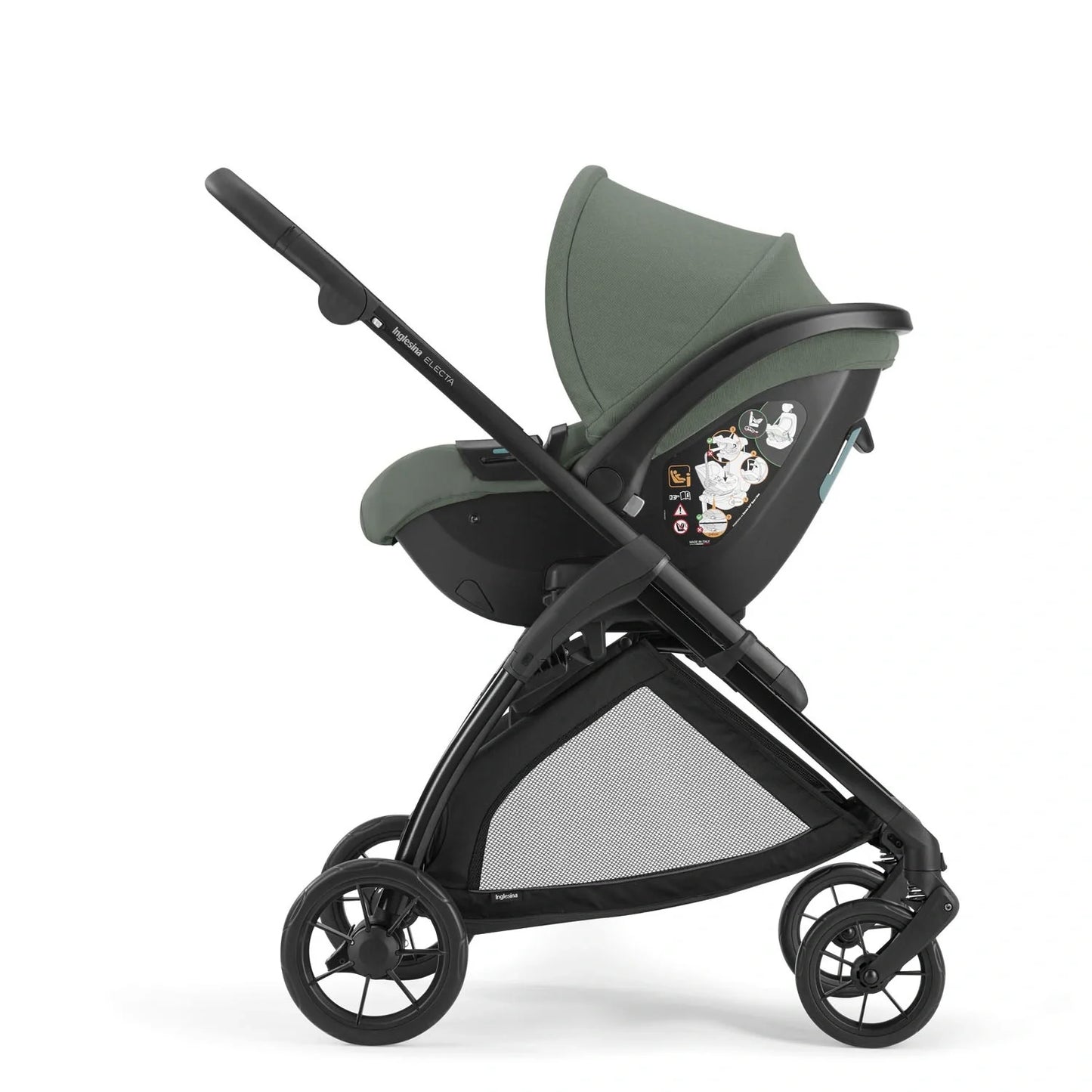 Inglesina - (KA52S) Electa Darwin Recline - Travel System - Murray Green