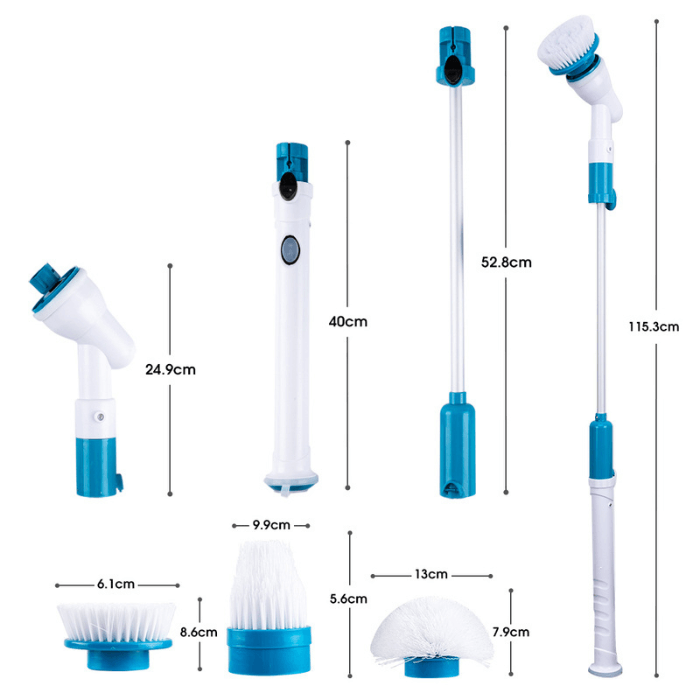 Electric Spin Scrubber | Powerful & Rechargeable - Medaid International