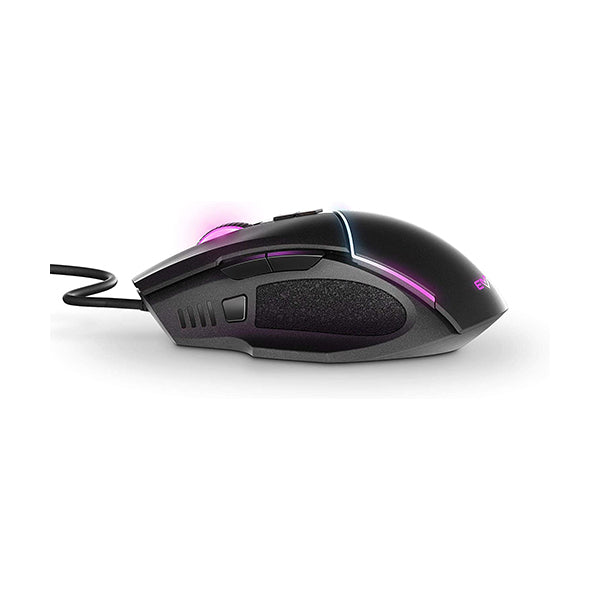 Energy Sistem Gaming Mouse ESG M2 Flash (Raton 6400 dpi, USB, RGB LED Lights, 8 Customizable Buttons)