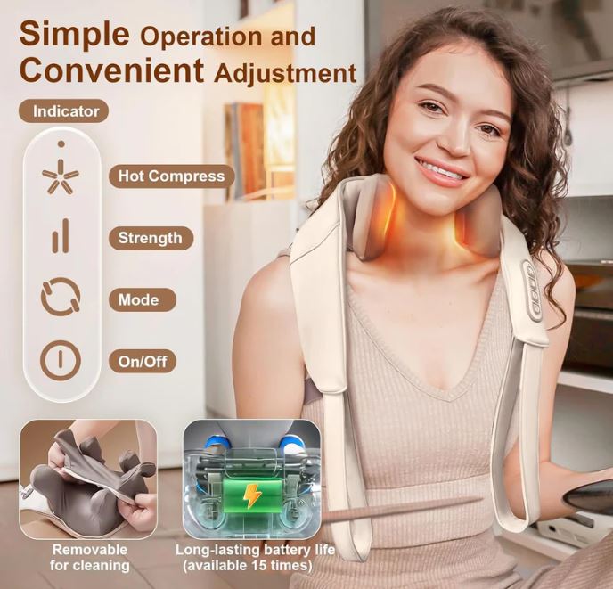 Electric Body Massager with Heating