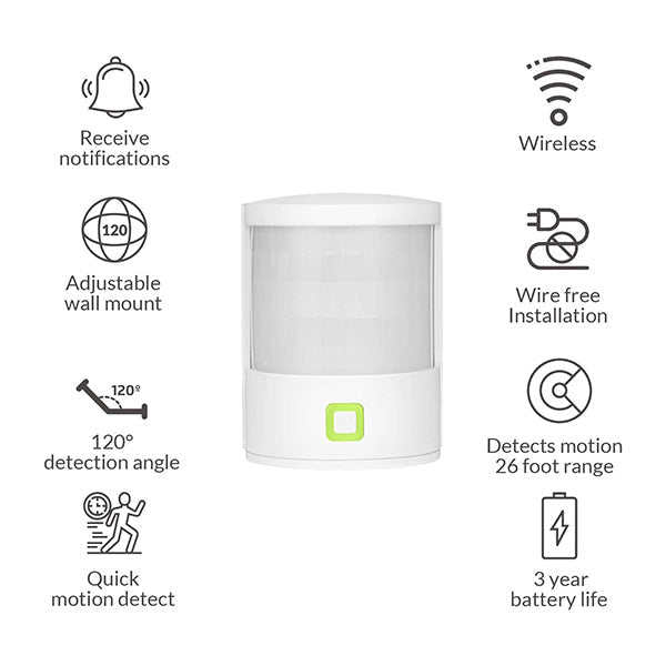 AduroSmart ERIA Smart Motion Sensor Works with AduroSmart ERIA/Alexa/SmartThings/Hubitat/Echo Plus