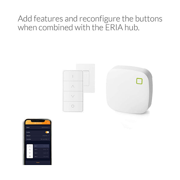 AduroSmart ERIA Intelligent Wireless Dimming Switch Remote Control
