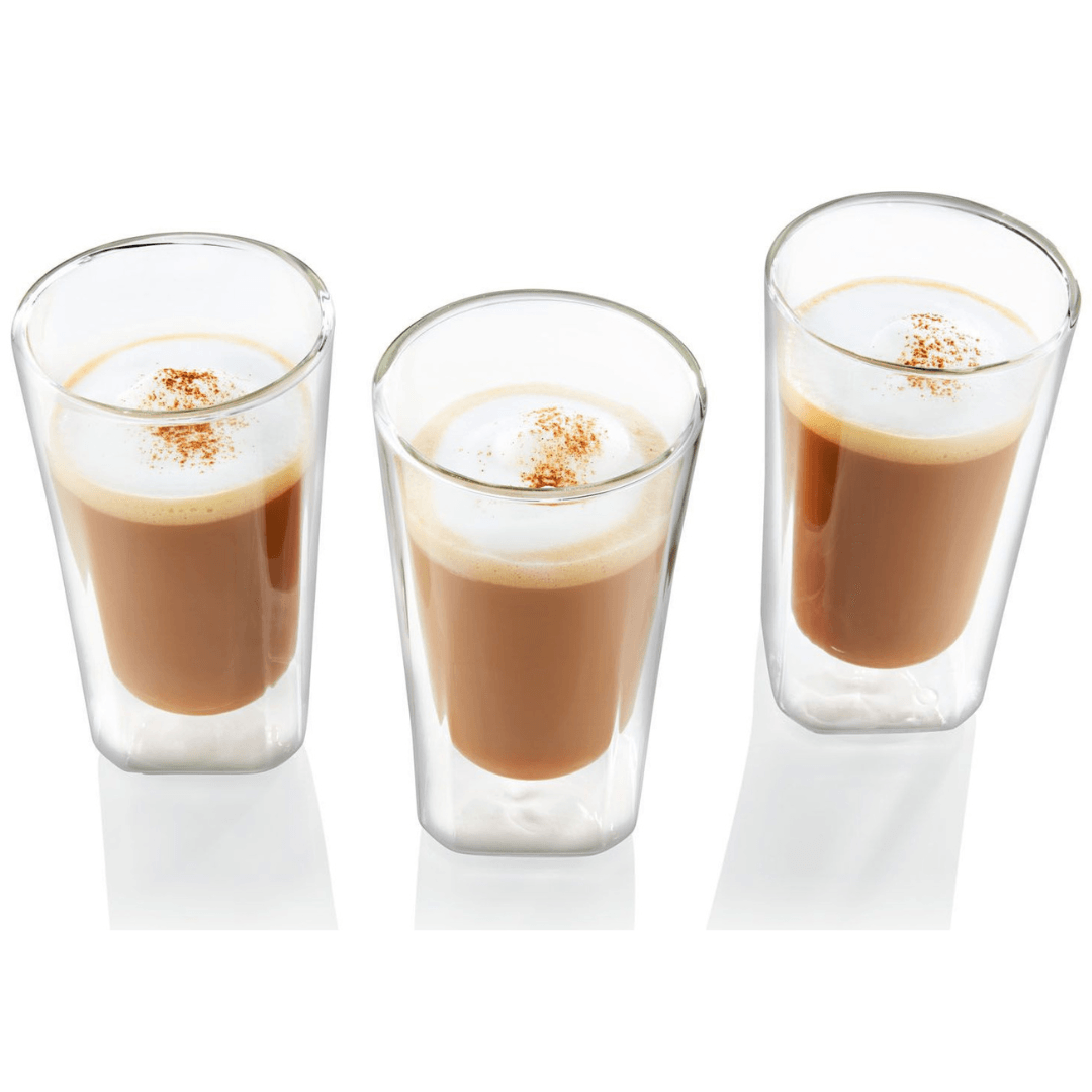 ERNESTO Double Walled Glasses 330ML Set Of 3
