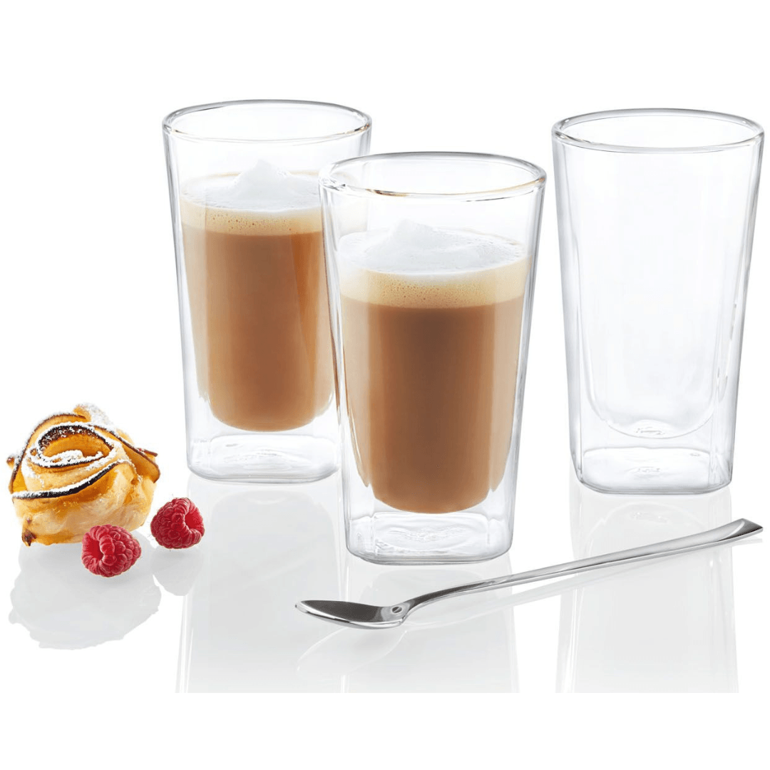 ERNESTO Double Walled Glasses 330ML Set Of 3