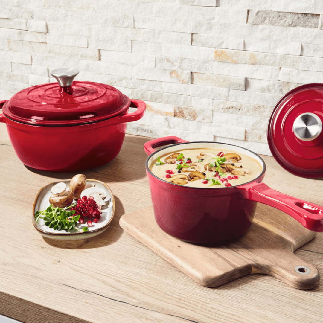 ERNESTO® Cast iron saucepan, 1.5 L