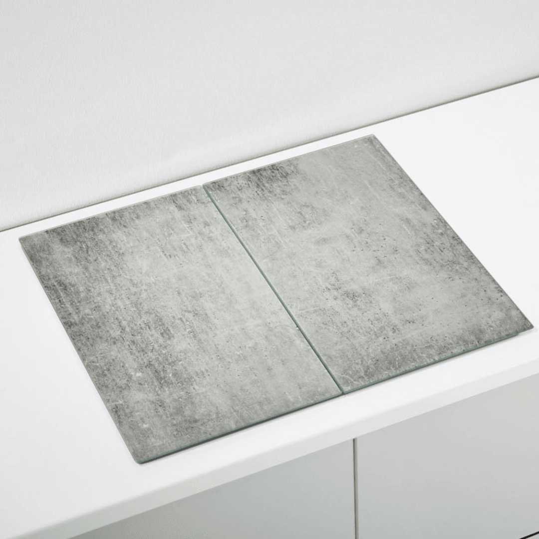 Ernesto Glass Worktop Protector Set – 2 Tempered Glass Kitchen Countertops