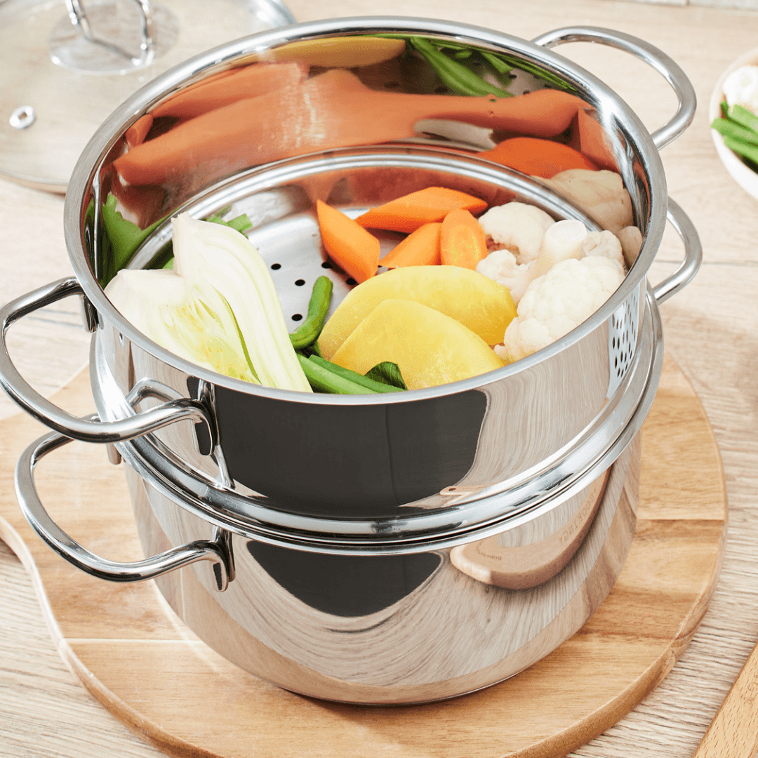 ERNESTO Steamer, Ø 20 CM, Stainless Steel