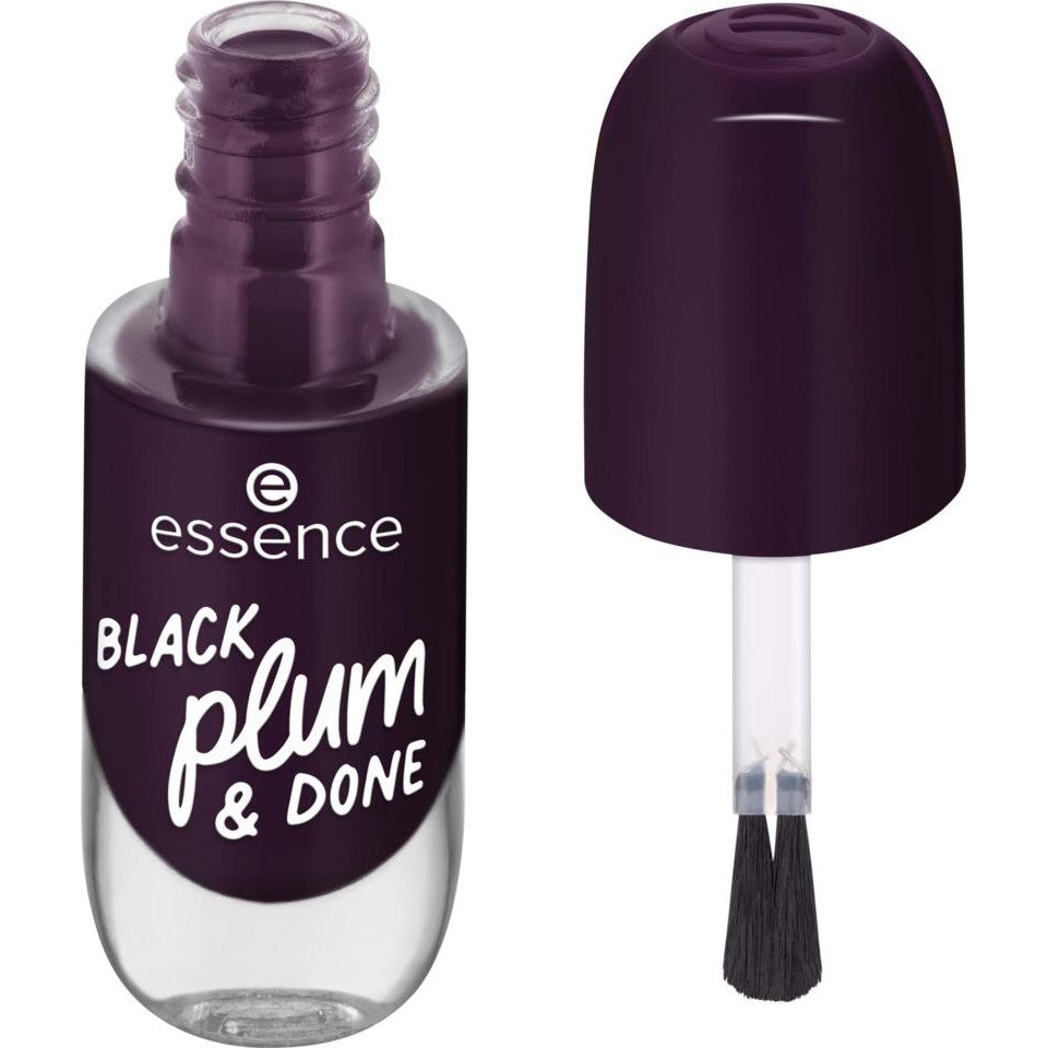 Essence Gel Nail Color Nail Polish - 84 Black Plum & Done