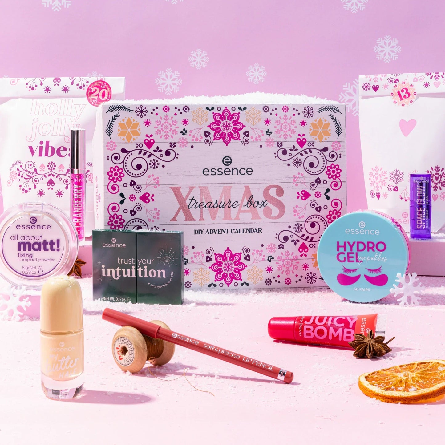 Essence XMAS treasure box DIY Advent Calendar 24 pcs