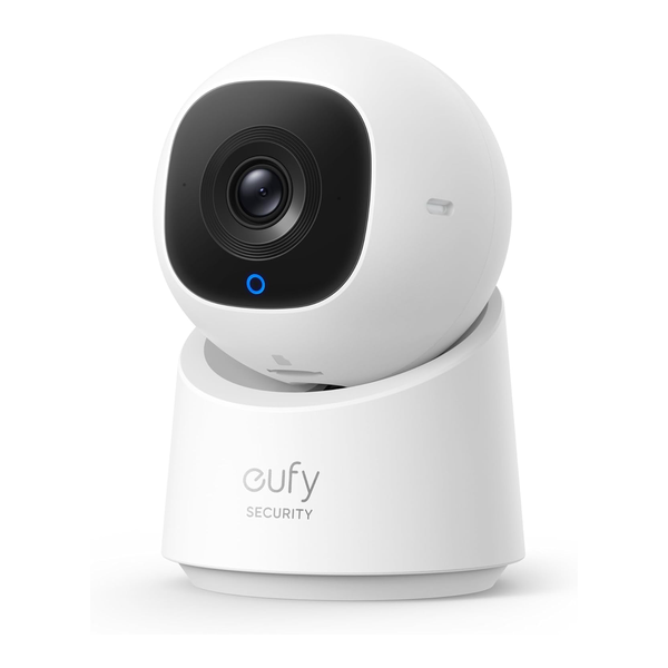 eufy Security Indoor Cam C220 | 2K Resolution Smart Security Camera with 360° coverage, Human/Motion Detection, AI Tracking, Compatible with Alexa and Google Assistant, Night Vision