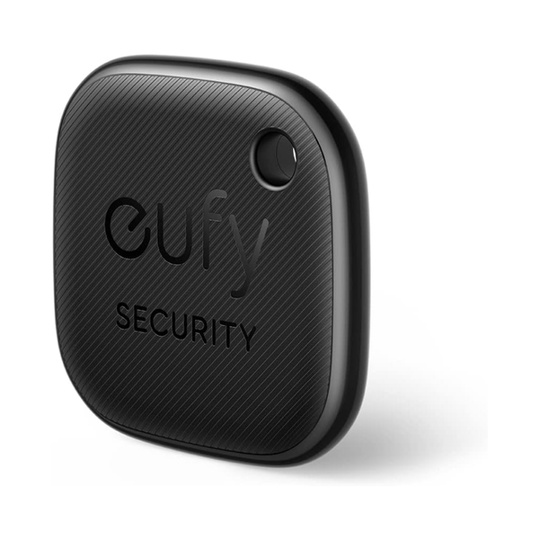 eufy Security by Anker SmartTrack Link (Black, 1-Pack), Android not Supported, Works with Apple Find My (iOS only), Key Finder, Bluetooth Tracker for Earbuds and Luggage, Phone Finder, Water Resistant