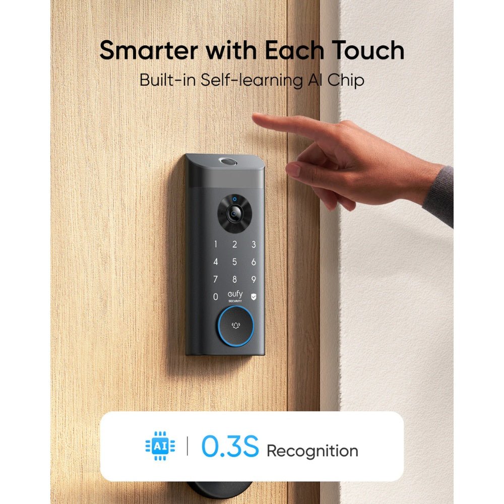 eufy Video Smart Wifi Door Lock Doorbell Camera E330