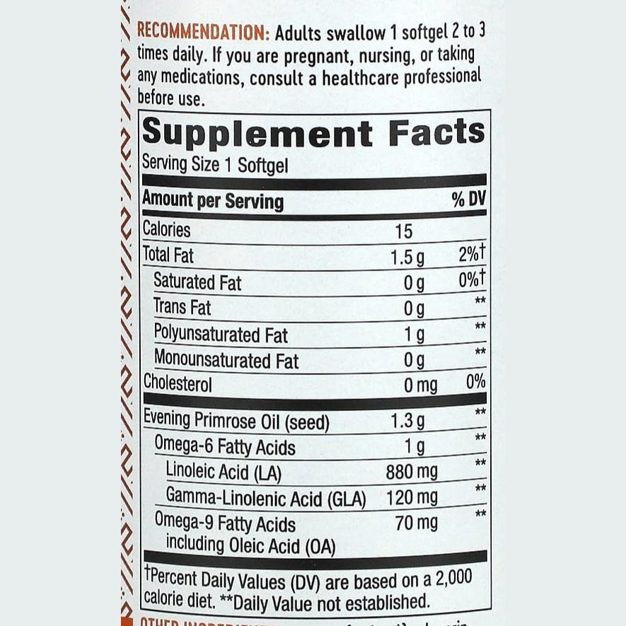 Evening Primrose Oil