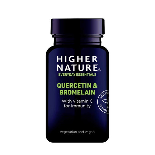Higher Nature Quercetin & Bromelain 60 Tablets - Medaid International