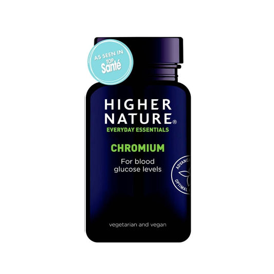 Higher Nature Chromium 90 Tablets - Medaid International