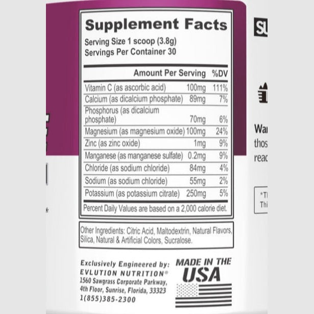 EVL Electrolytes