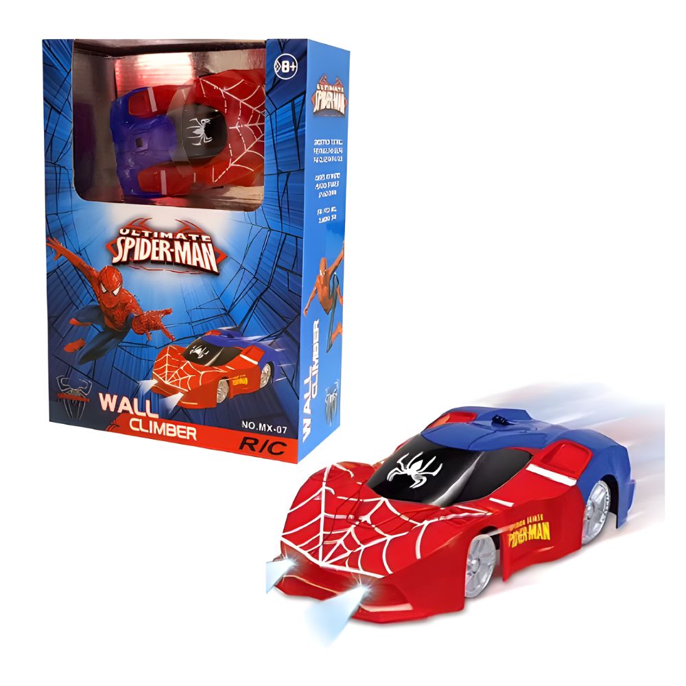 (Net)Remote Control SpiderMan 3D World Wall Climber Car Lebanon