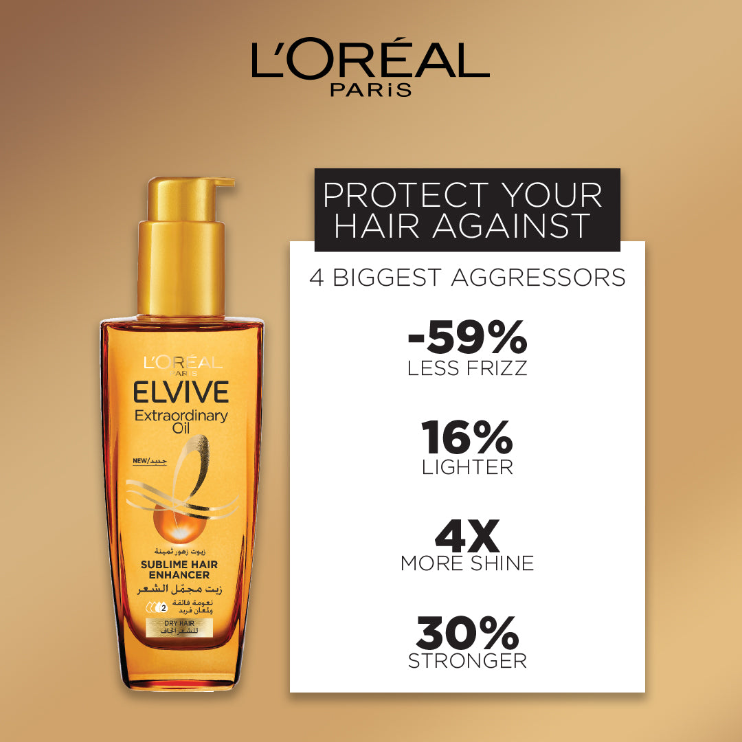 L’Oréal Paris Elvive Extraordinary hair oil treatment 50ml - serum for dry hair
