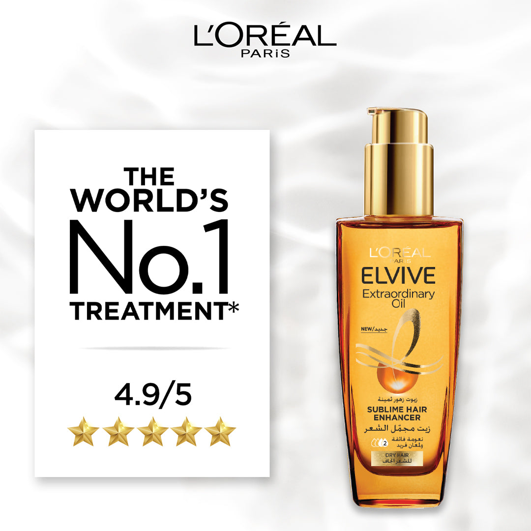 L’Oréal Paris Elvive Extraordinary hair oil treatment 50ml - serum for dry hair