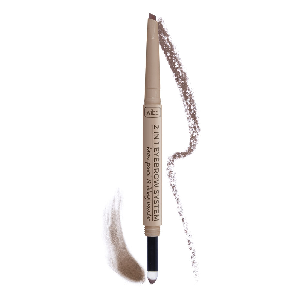 Wibo 2 in 1 Eyebrow System Pencil