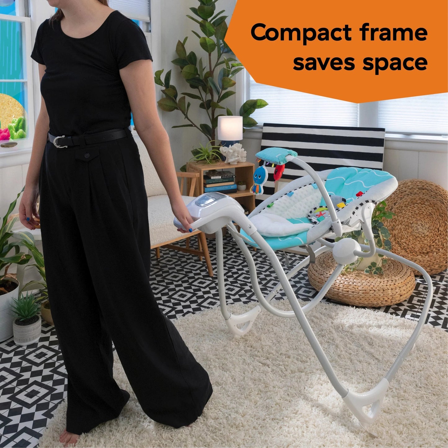 Kids2 - Be Oe Simple Comfort Swing - Ocean