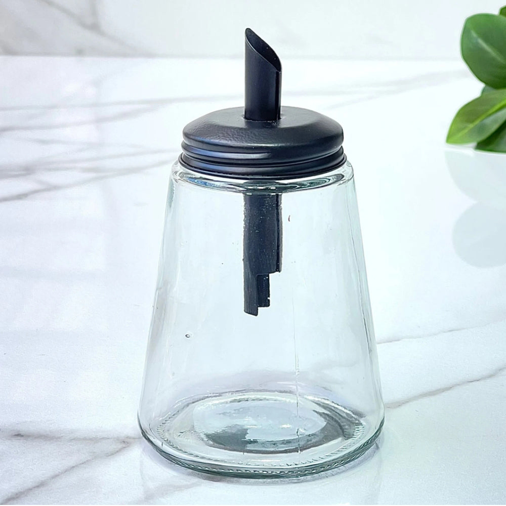 Danny Home 1-Piece Glass Jar Sugar Shaker 290ml